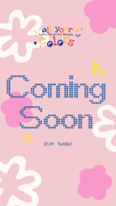 pink playful coming soon opening instagram story